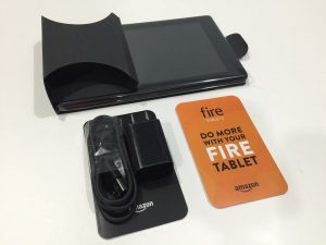 Amazon Fire 7 Open Box accessories
